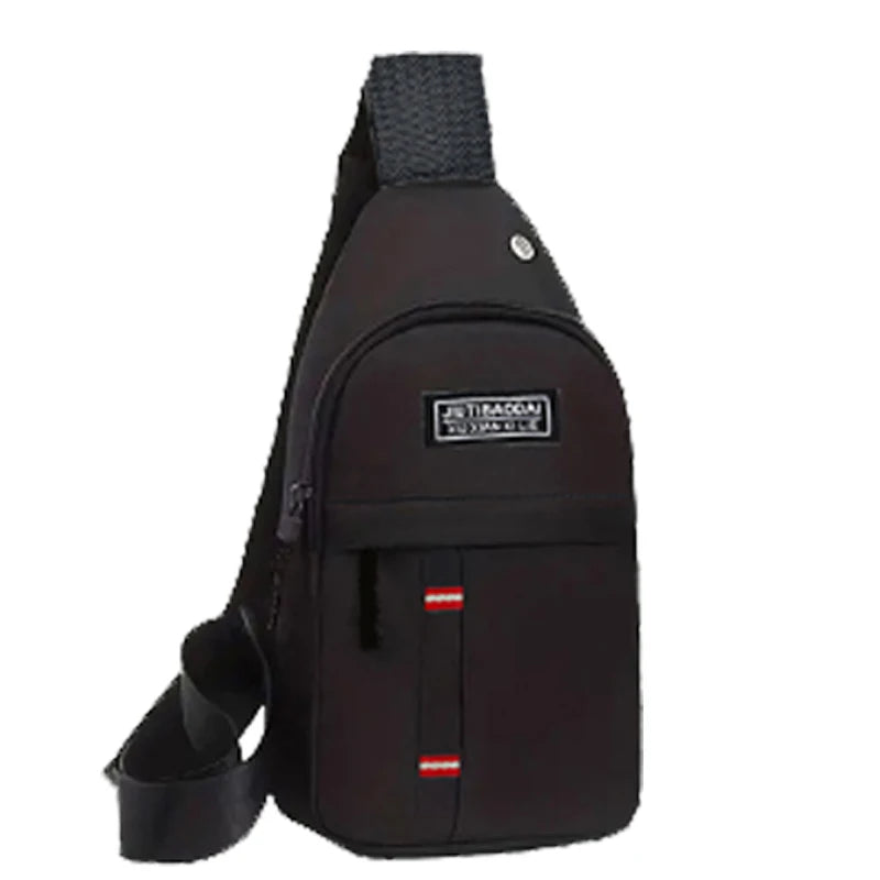 Chest Bag Men's One Shoulder Crossbody Bag Large Capacity Outdoor Sports And Leisure Fashion Small Shoulder Bag Large Capacit